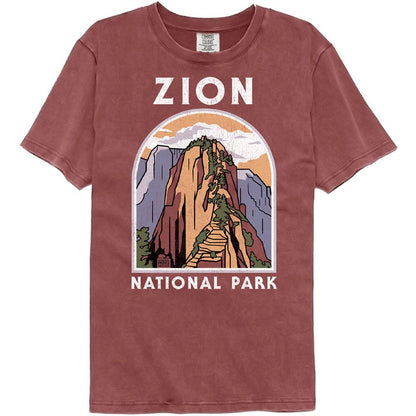 NPCA Garment Dye T-Shirt, Zion Angels