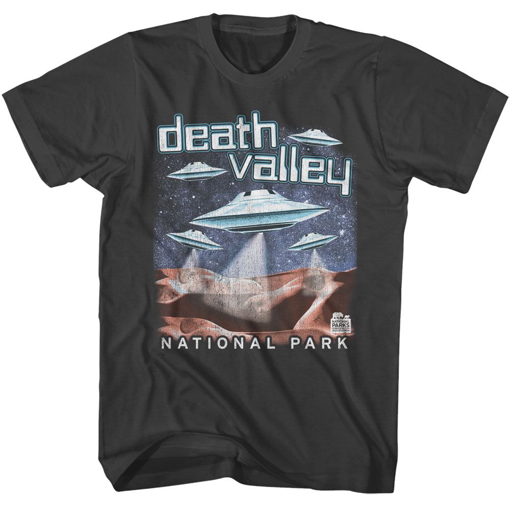 NATIONAL PARKS Eye-Catching T-Shirt, DEATH VALLEY UFOS