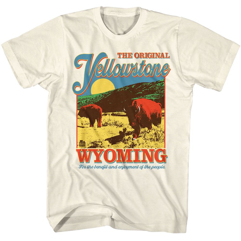 NATIONAL PARKS Eye-Catching T-Shirt, OG YELLOWSTONE