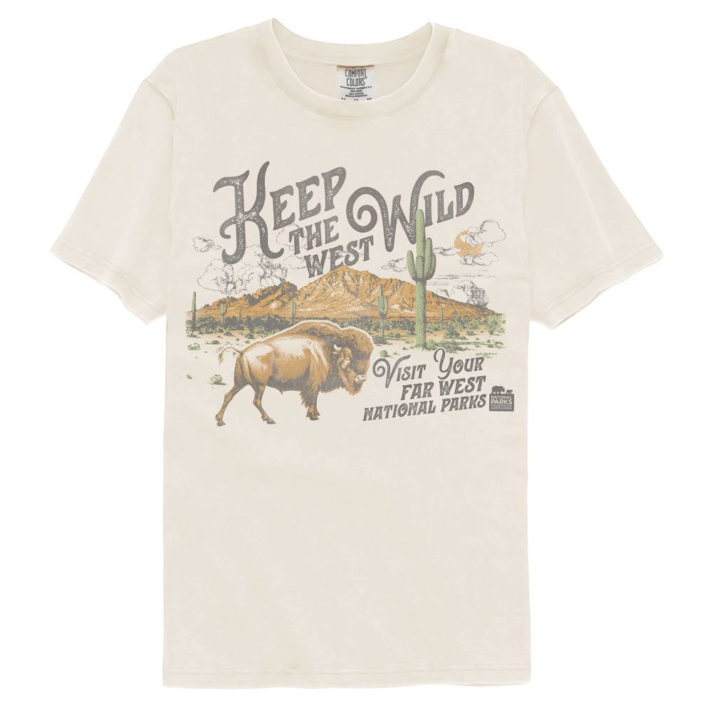 NPCA Garment Dye T-Shirt, Keep West Wild