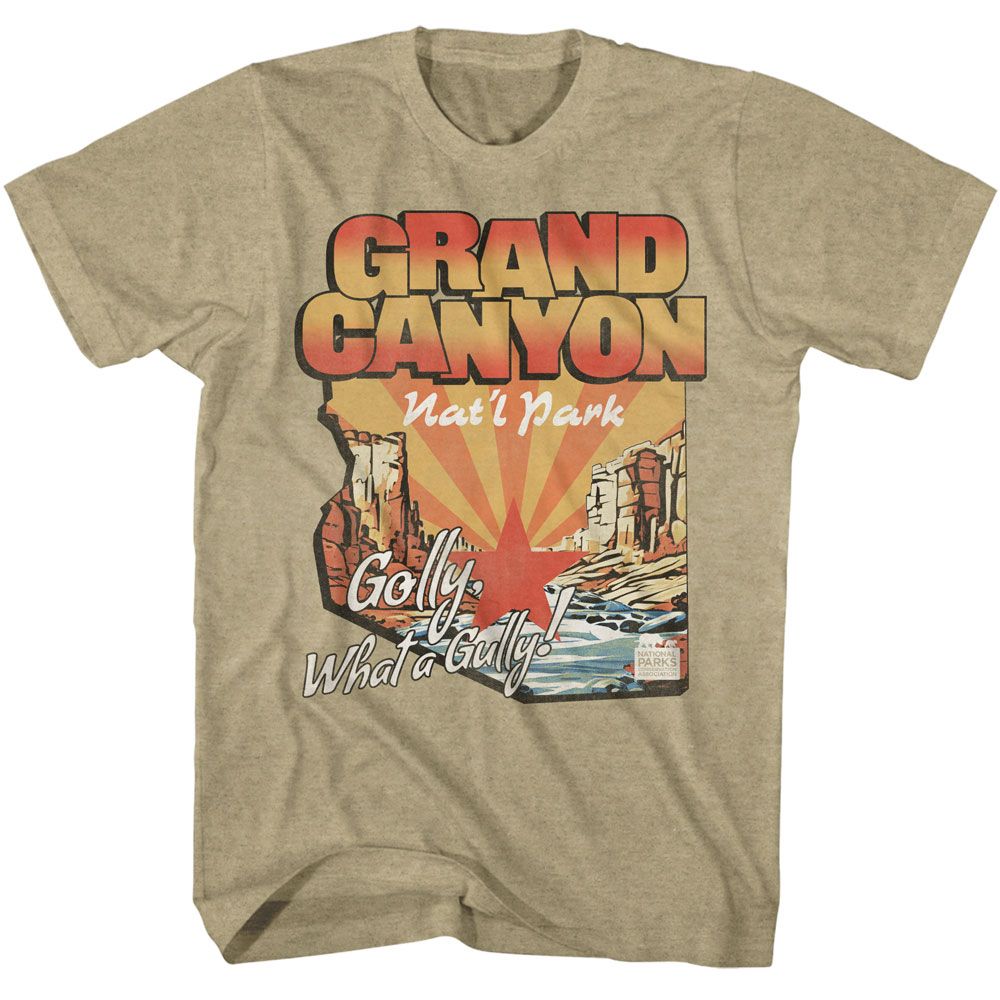 NATIONAL PARKS Eye-Catching T-Shirt, WHAT A GULLY GRAND CANYON