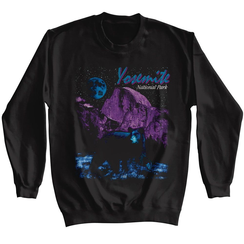 NATIONAL PARKS Eye-Catching SWEATSHIRT, YOSEMITE 1992