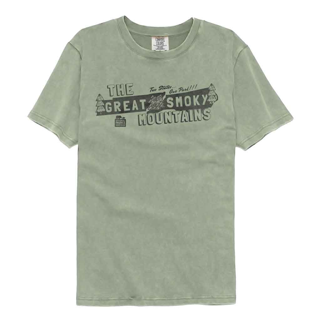NATIONAL PARKS Garment Dye T-Shirt, Smoky Montains