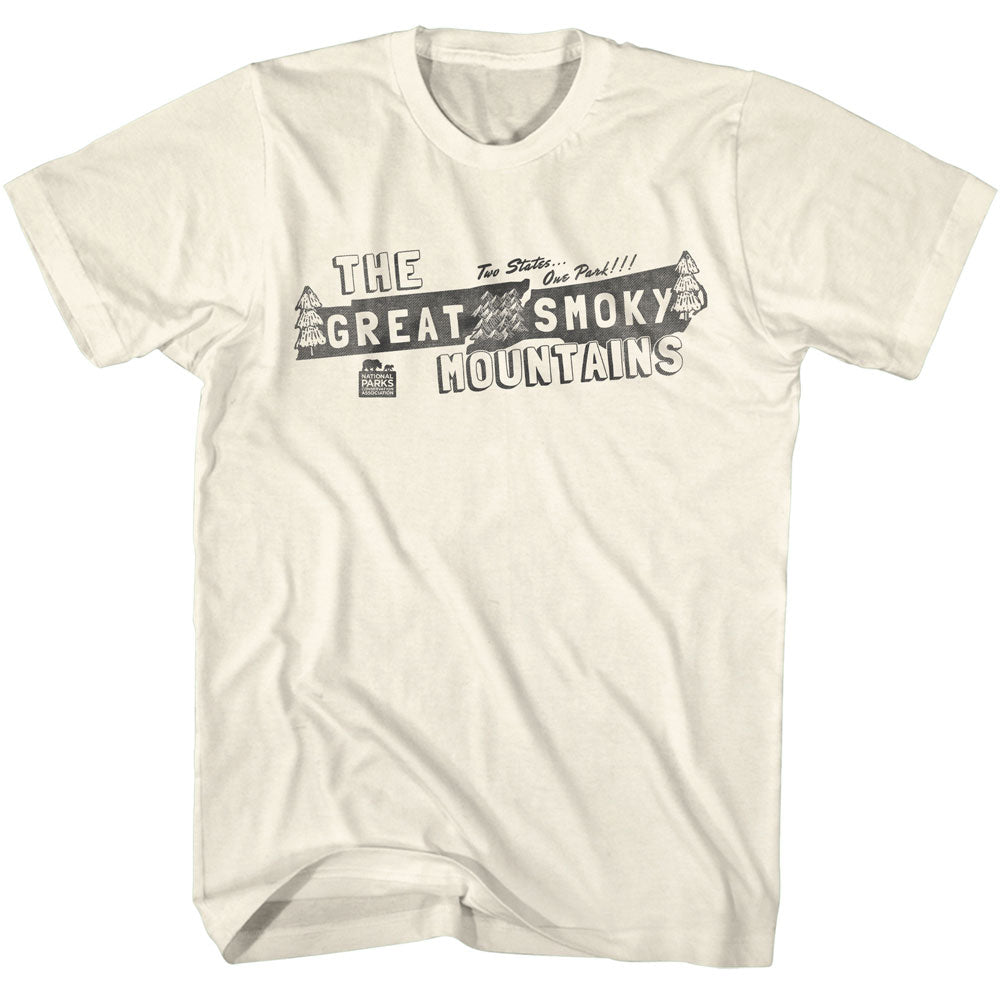 NATIONAL PARKS Eye-Catching T-Shirt, Great Smokey Mountains