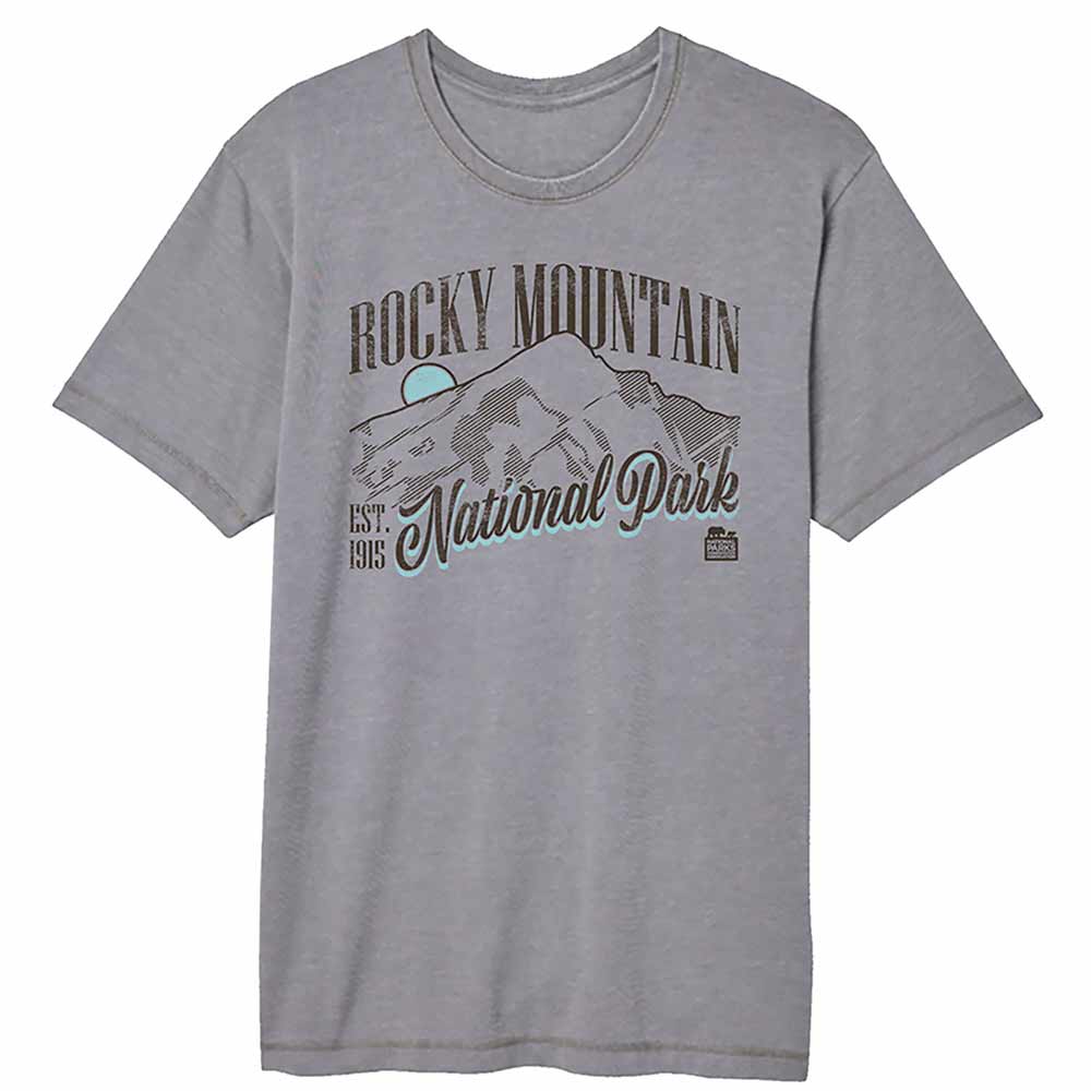 Rocky Mountain Peaks Vintage Wash T-Shirt