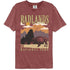 NATIONAL PARKS Eye-Catching COMFORT COLOR T-Shirt, BADLANDS MINIMALIST LANDSCAPE