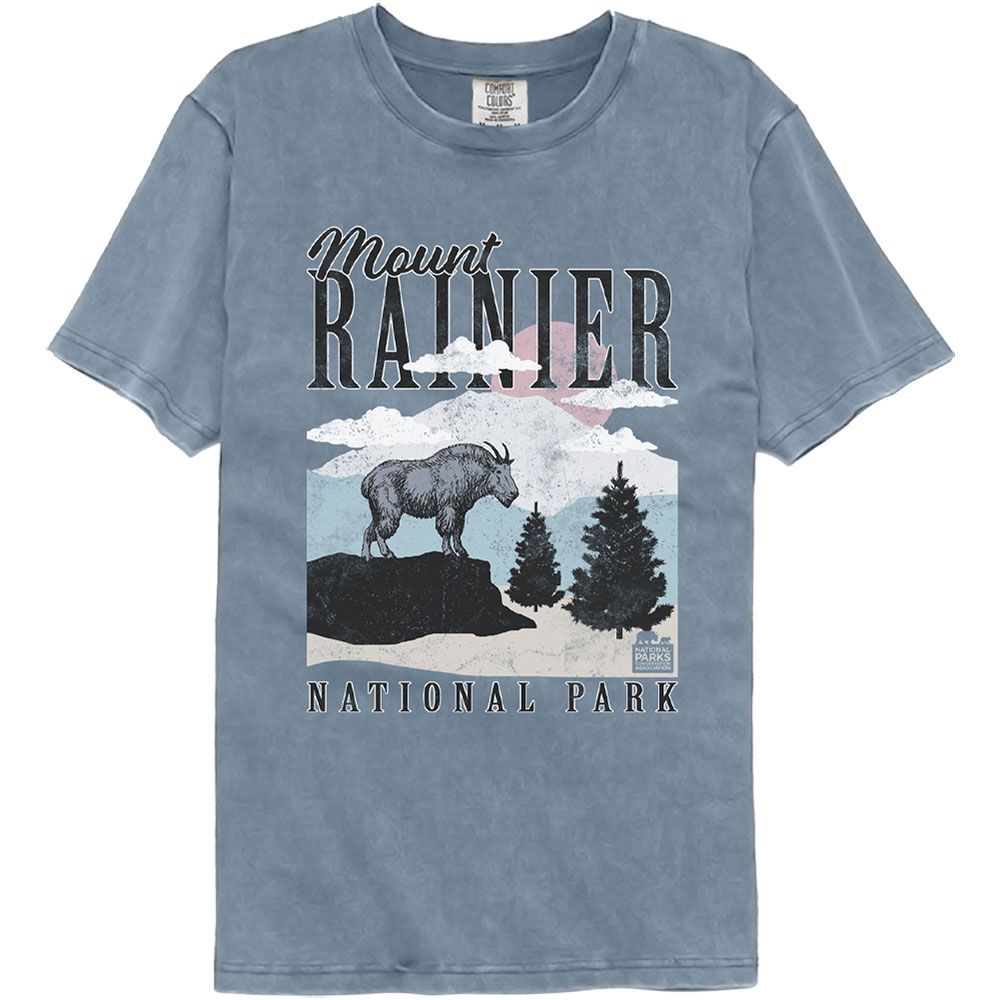 NPCA Garment Dye T-Shirt, Mount Rainer