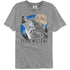 NATIONAL PARKS Eye-Catching COMFORT COLOR T-Shirt, YELLOWSTONE HOWLING WOLF