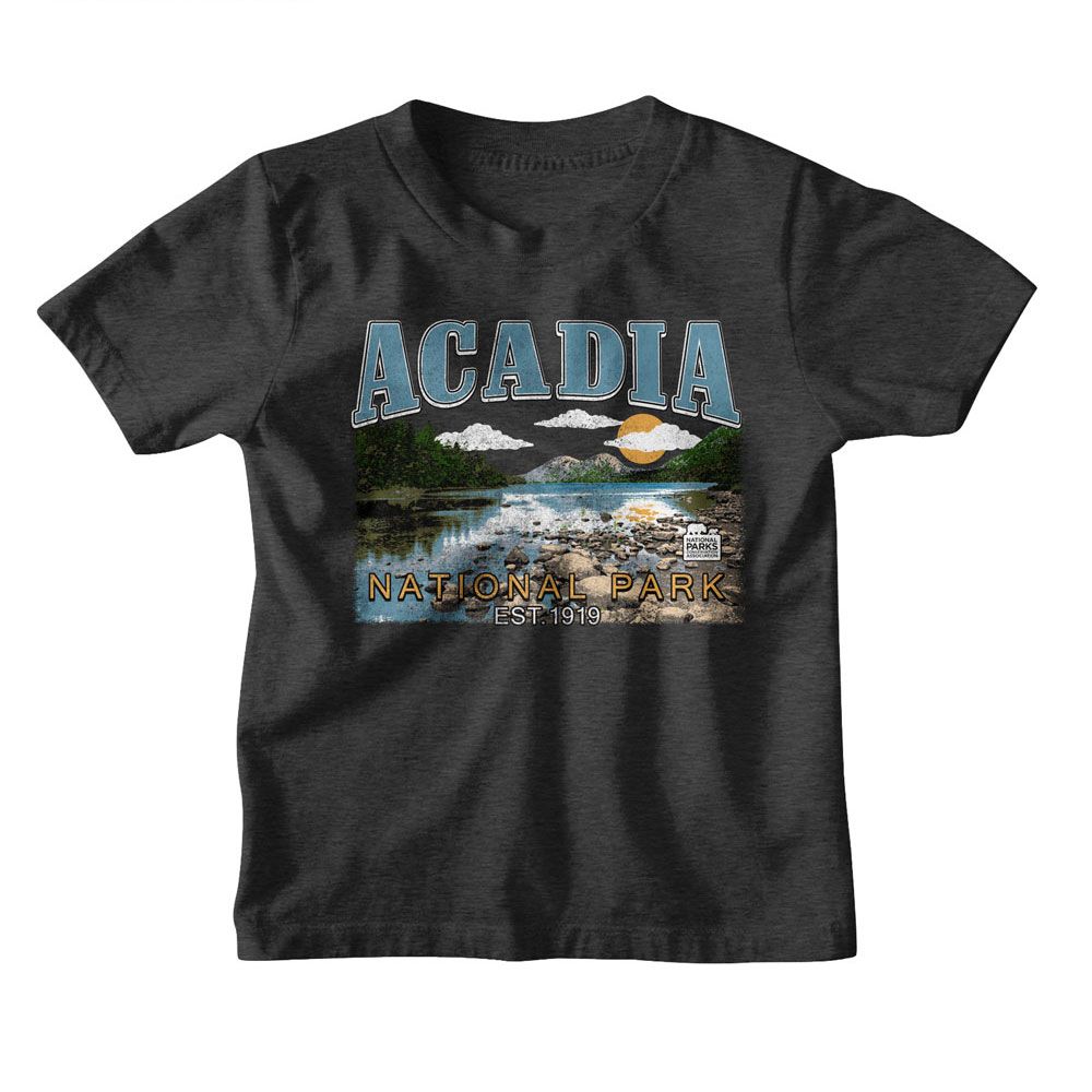 NATIONAL PARKS Eye-Catching T-Shirt, ACADIA