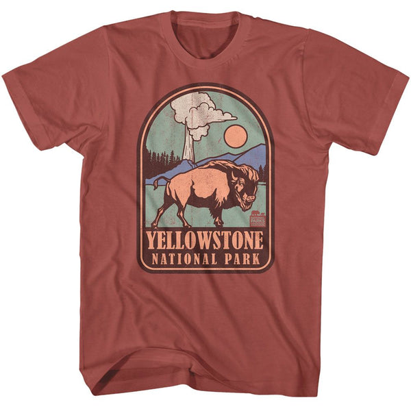 NPCA Eye-Catching T-Shirt, Yellowstone Badge
