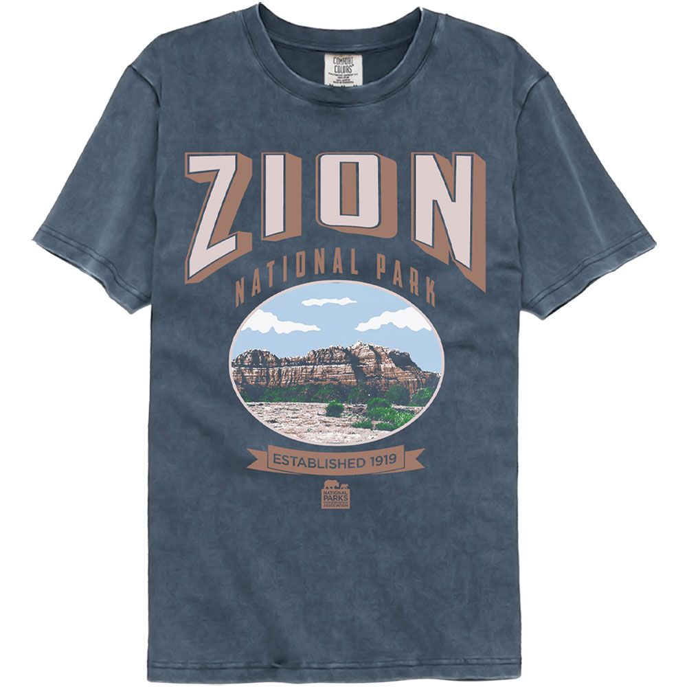 NPCA Garment Dye T-Shirt, Zion