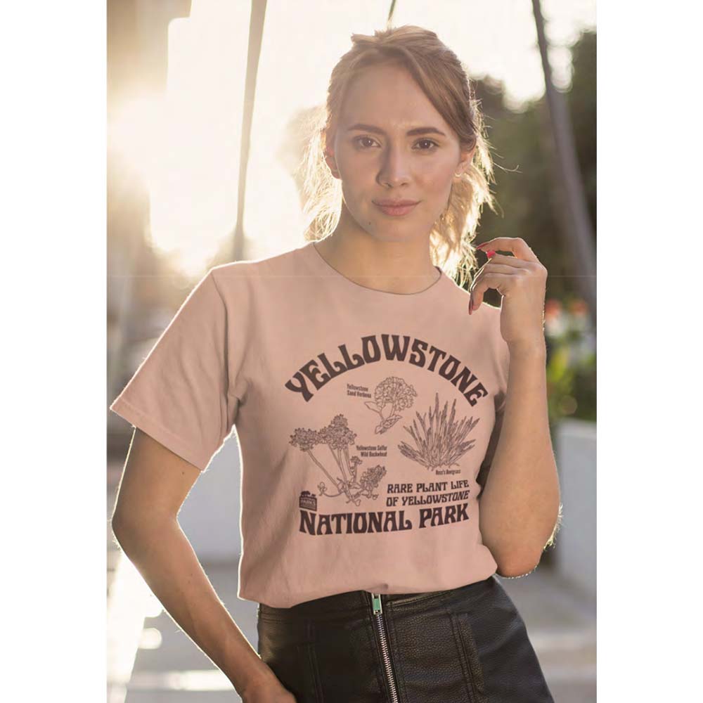 NPCA Eye-Catching T-Shirt, Rare Plants Yellowstone