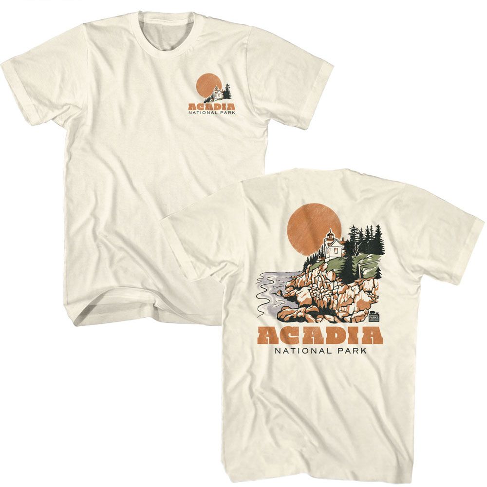 NPCA Eye-Catching T-Shirt, Acadia Front And Back