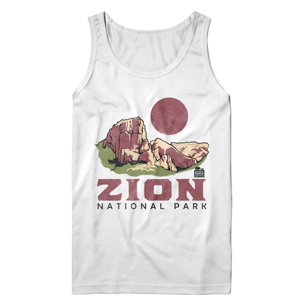 NATIONAL PARKS Eye-Catching TANK, ZION DRAWN
