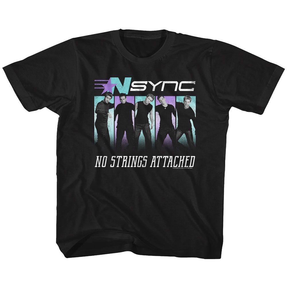 NSYNC Eye-Catching T-Shirt, BLUE PURPLE