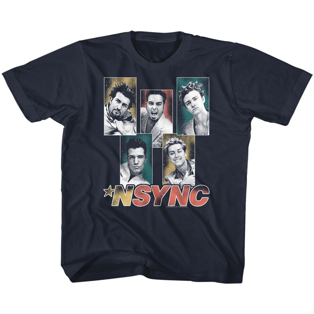 NSYNC Eye-Catching T-Shirt, NSYNC SPARKLY BOXES