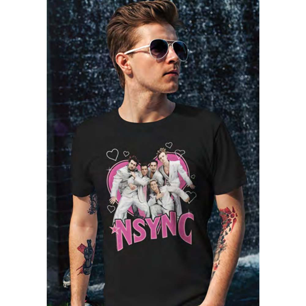 NSYNC Eye-Catching T-Shirt, HEARTTHROB