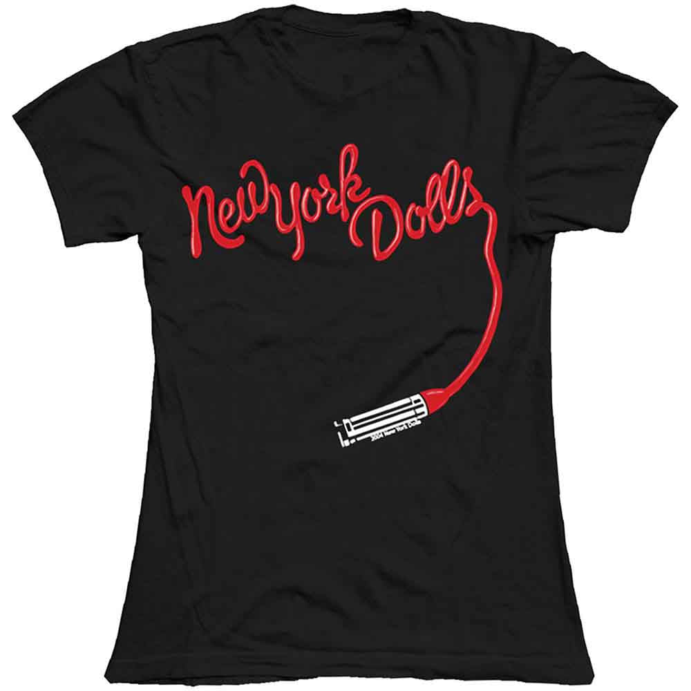 NEW YORK DOLLS Attractive T-Shirt, Lipstick Logo