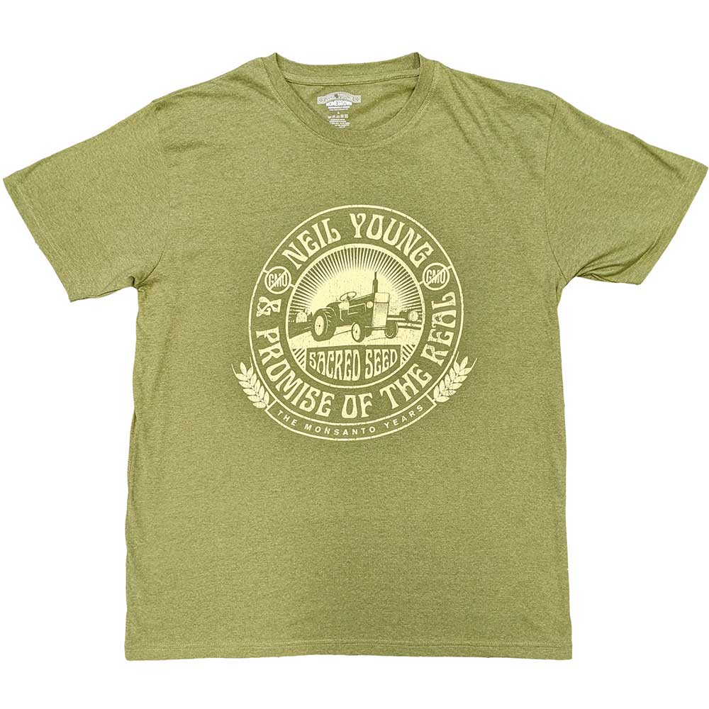 NEIL YOUNG Attractive T-Shirt, Tractor Seal