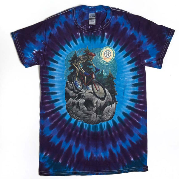 GRATEFUL DEAD Tie Dye T-Shirt, Night Rider