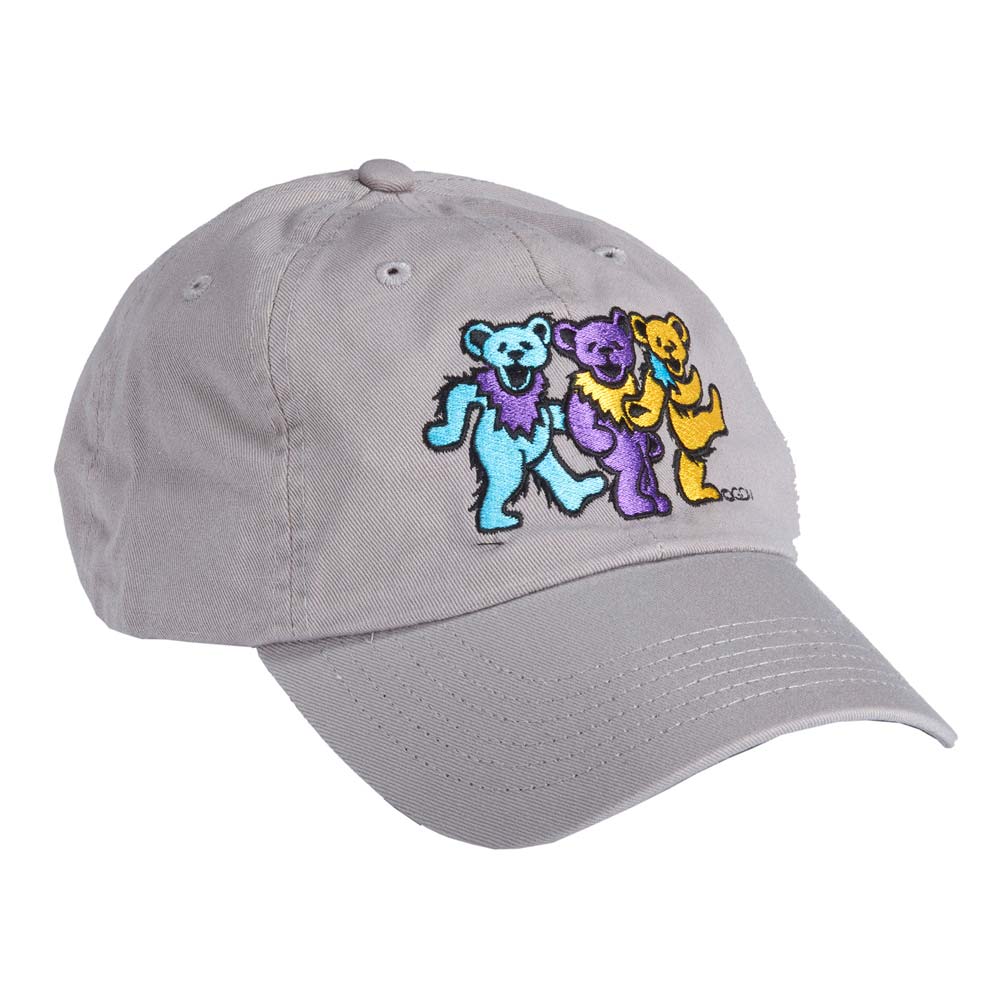 GRATEFUL DEAD Hat, Bears on GREY