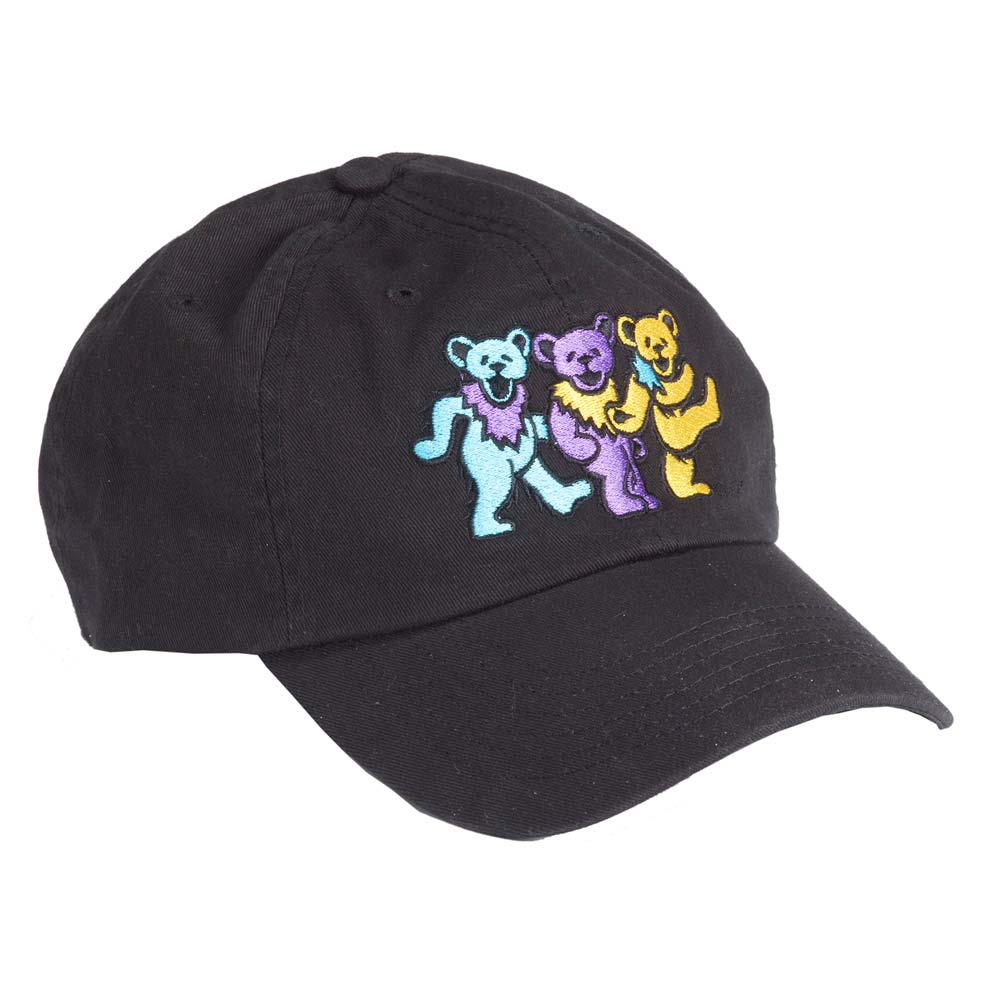 GRATEFUL DEAD Hat, Bears on Black