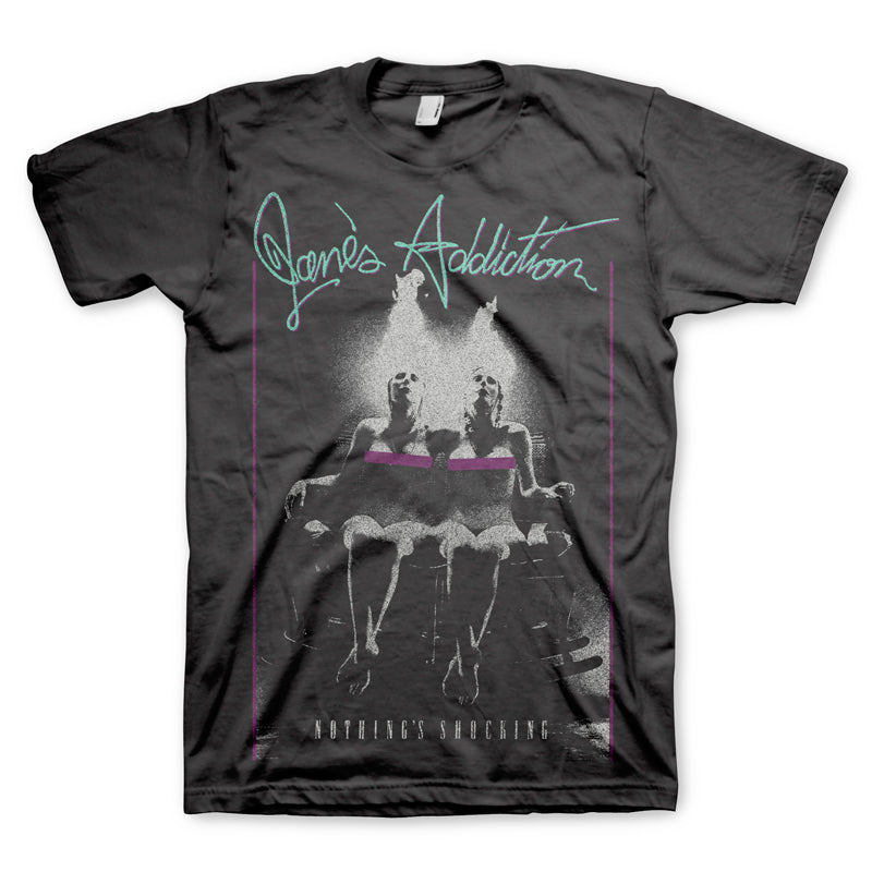 Black t-shirt with &
