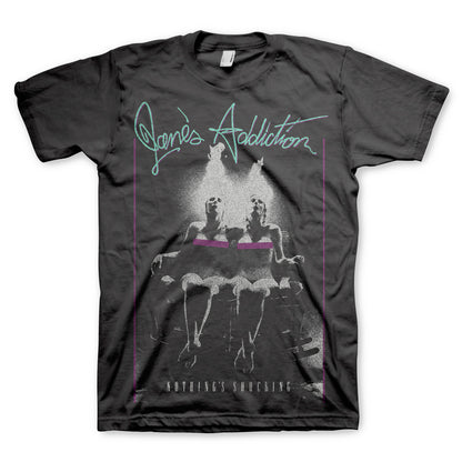 Black t-shirt with &