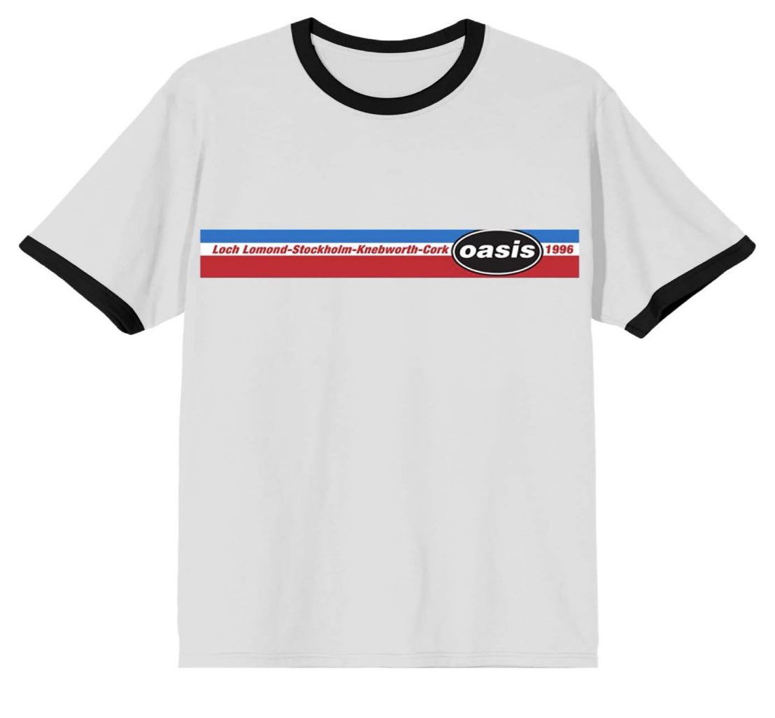 OASIS Ringer T-Shirt, Tour 1996