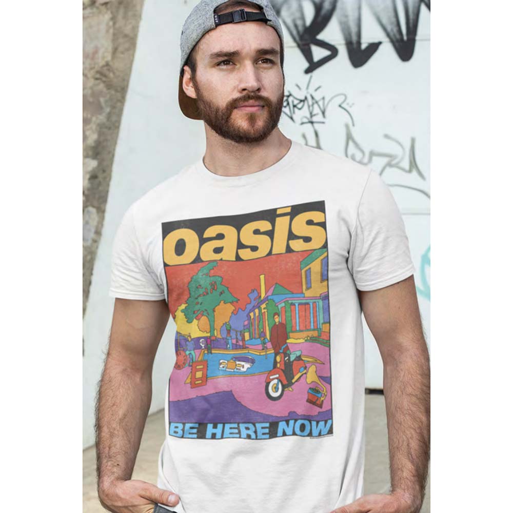 OASIS Eye-Catching T-Shirt, Be Here Now