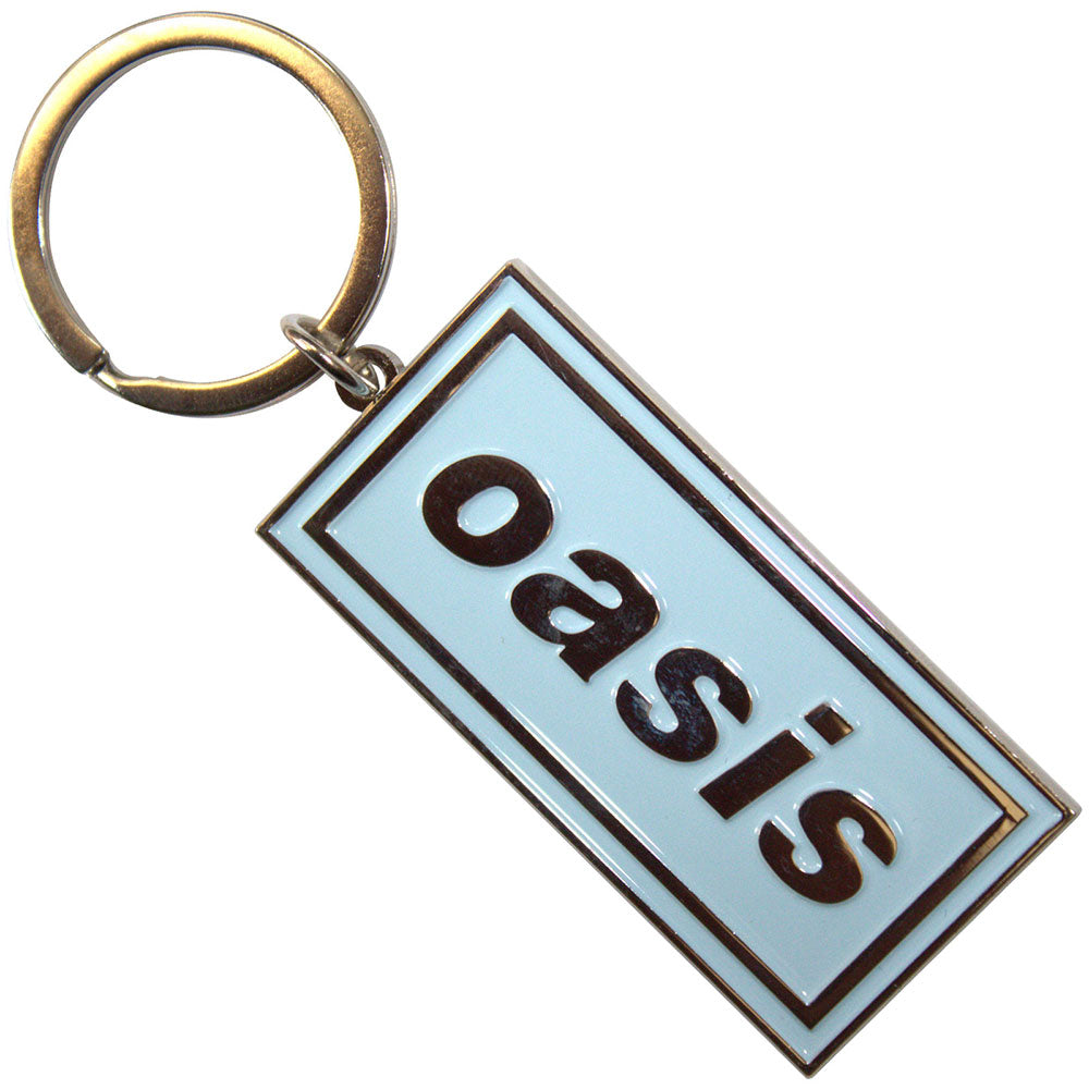 OASIS Keychain, Logo Sky Blue