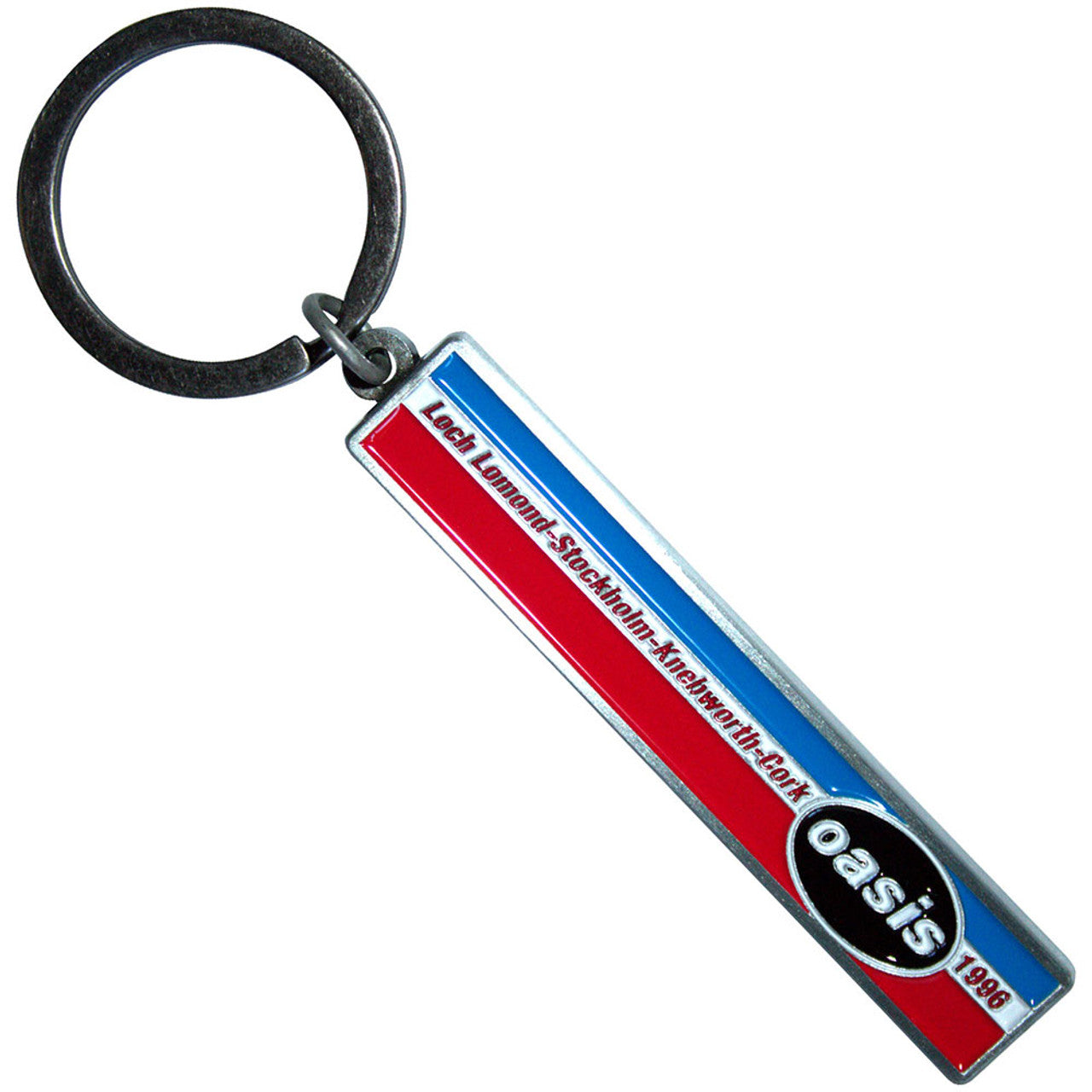 OASIS Keychain, 1996 Tour Horizontal Stripes