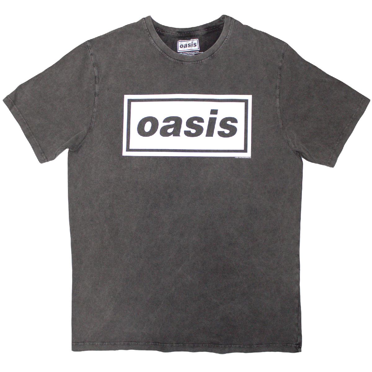 OASIS Stone Wash T-Shirt, Decca Logo