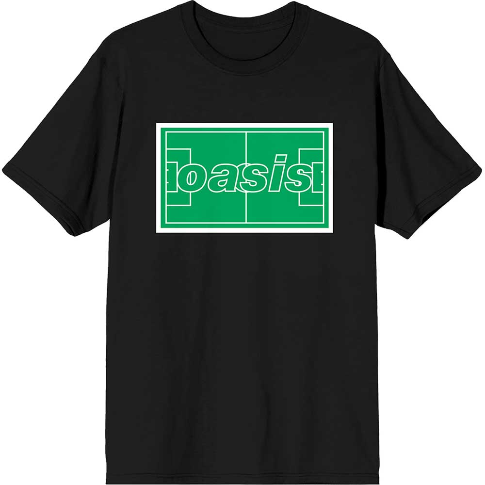 OASIS Attractive T-Shirt, Maine Road Footbal Pitch