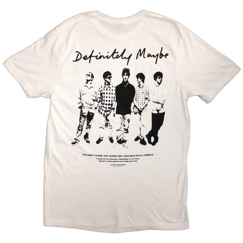 OASIS Attractive T-Shirt, Definitely Maybe Promo