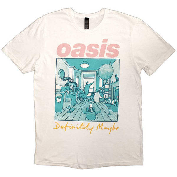 [レア] oasis Definitely Maybe ライブTシャツ OASIS Attractive T-Shirt, Definitely Maybe Illustration
