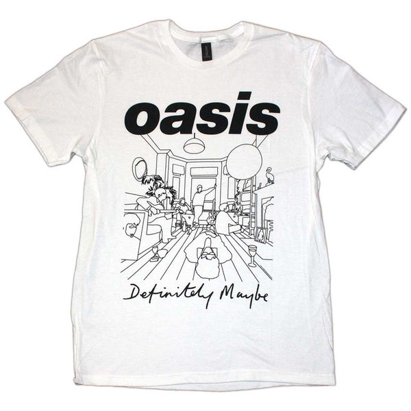 OASIS Attractive T-Shirt, Definitely Maybe Drawing – Authentic