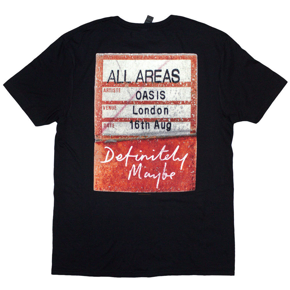 OASIS Attractive T-Shirt, Definitely Maybe AAA Pass