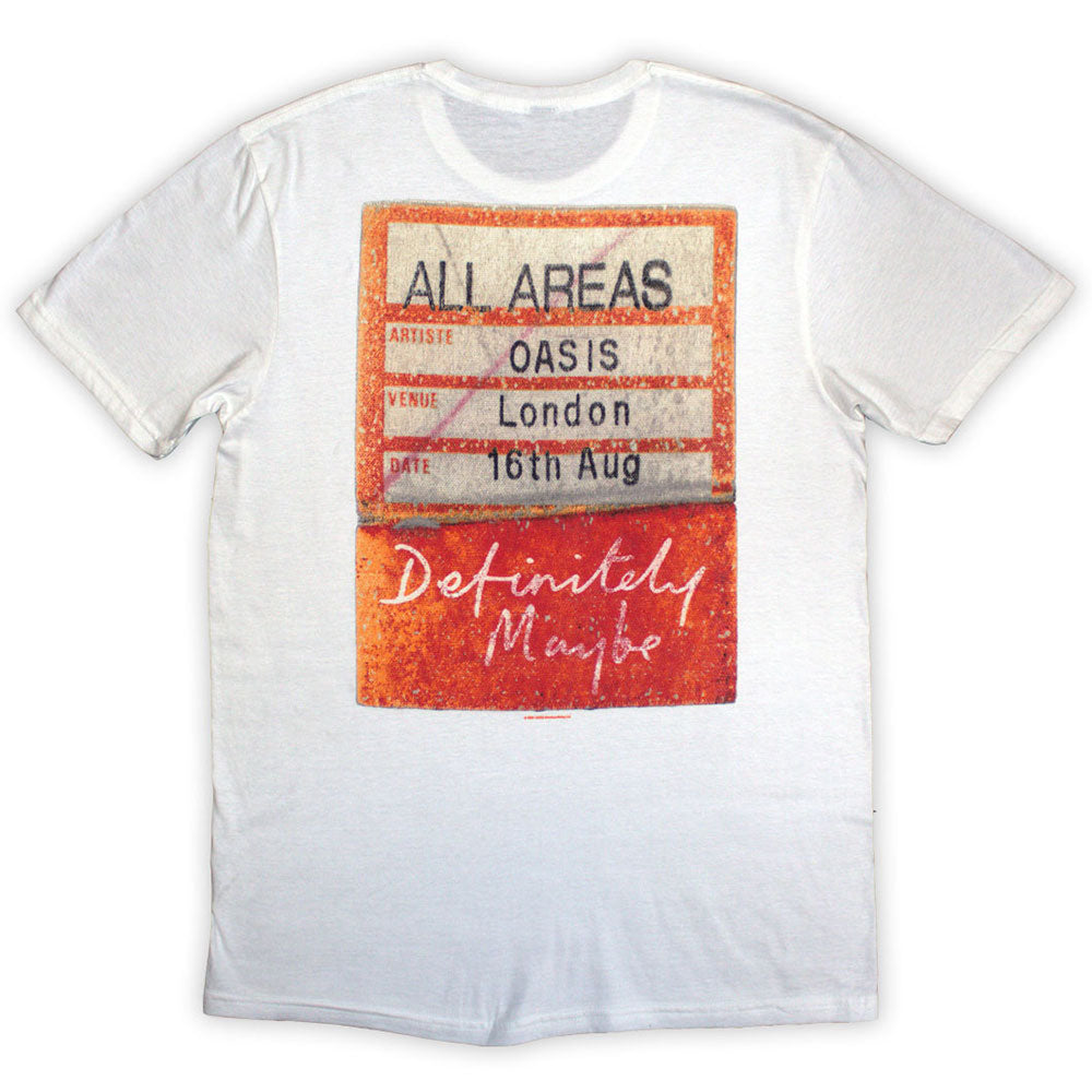 OASIS Attractive T-Shirt, Definitely Maybe AAA Pass