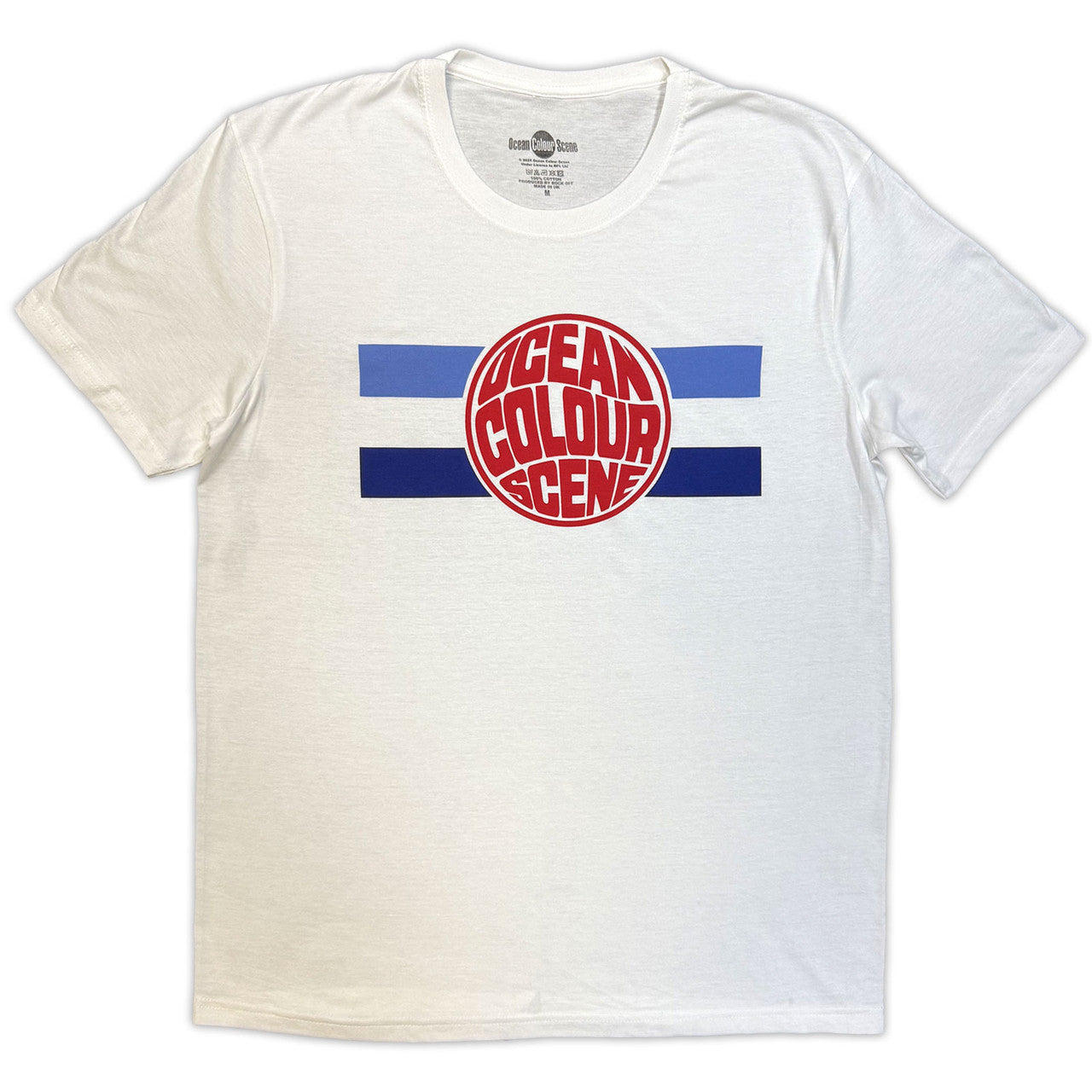 OCEAN COLOUR SCENE Attractive T-Shirt, Sphere Logo