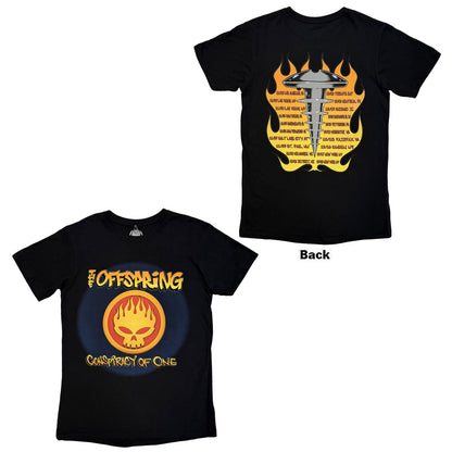 THE OFFSPRING Carbon T-Shirt, Conspiracy Of One