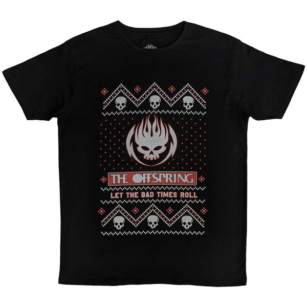 THE OFFSPRING Attractive T-Shirt, Christmas Bad Times