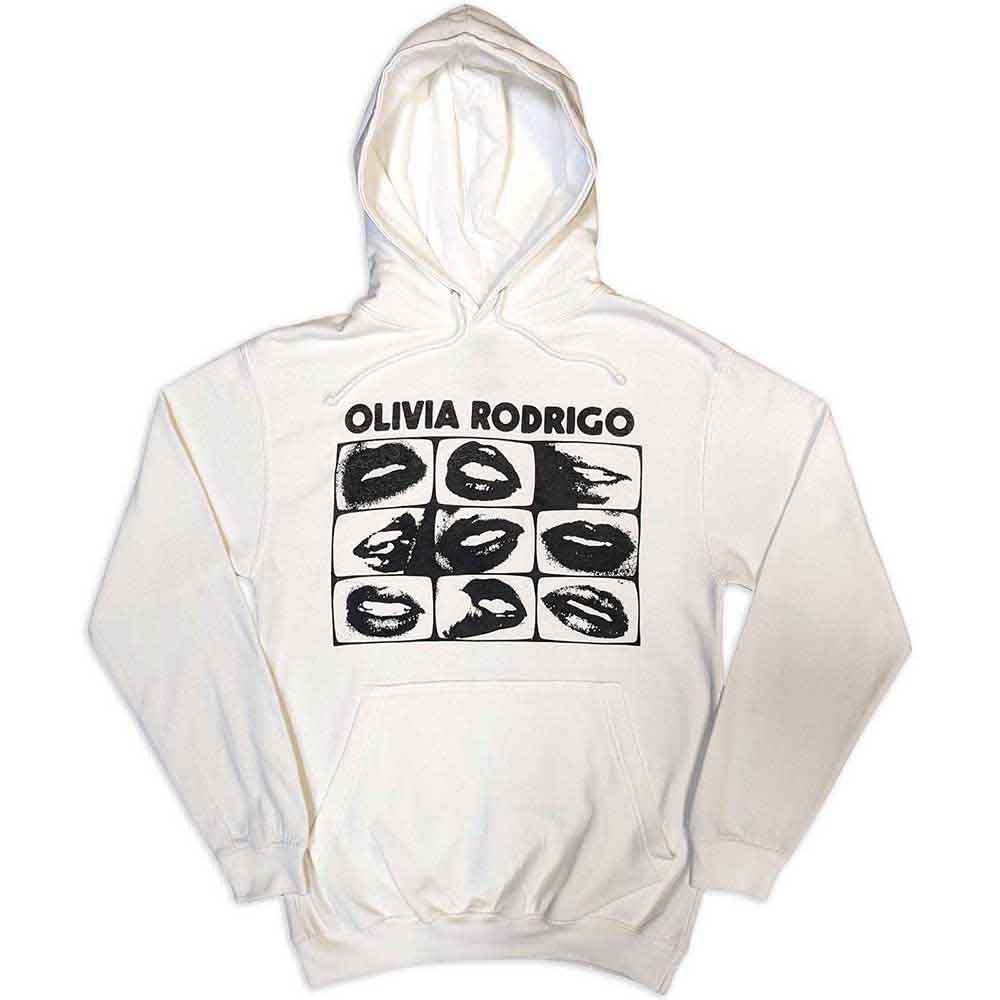 OLIVIA RODRIGO Attractive Hoodie, Threshold Lips Grid