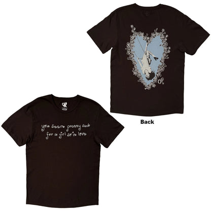 OLIVIA RODRIGO Attractive T-Shirt, Blue Daisy Heart