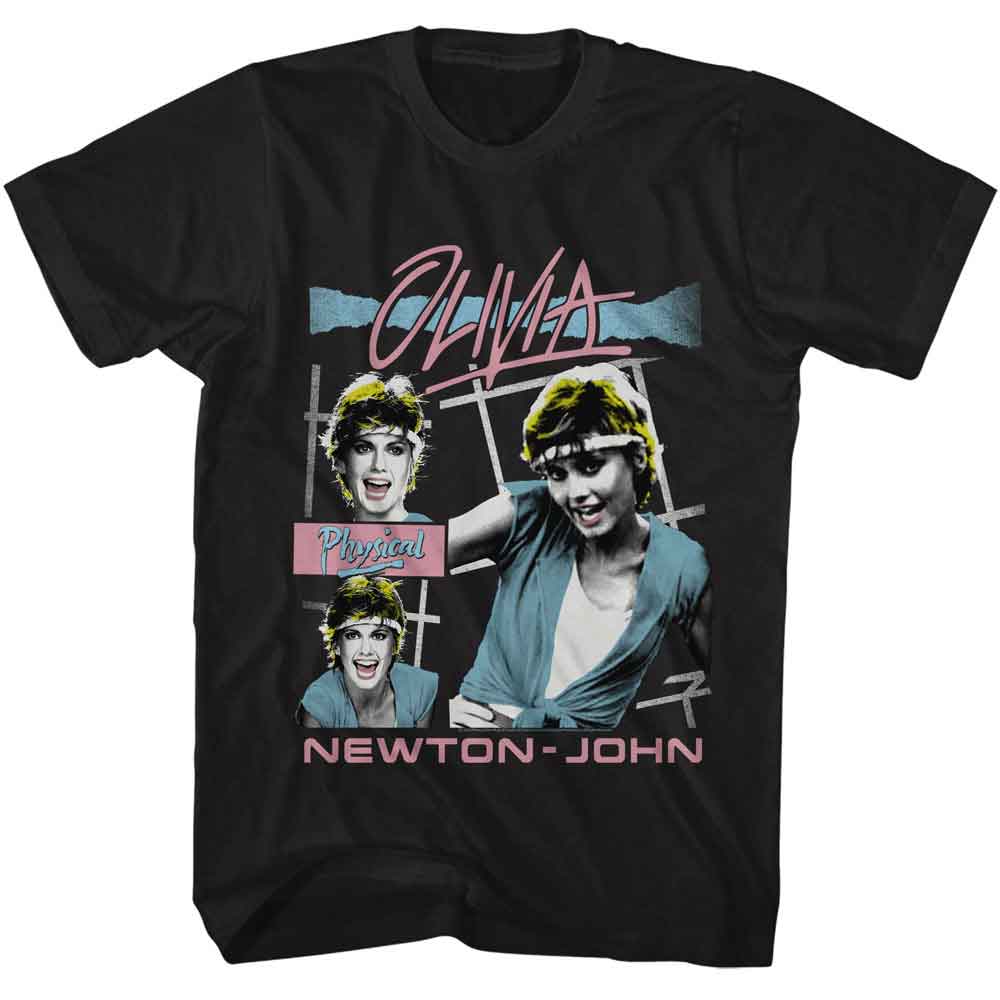 OLIVIA NEWTON JOHN Eye-Catching T-Shirt, PHYSICAL