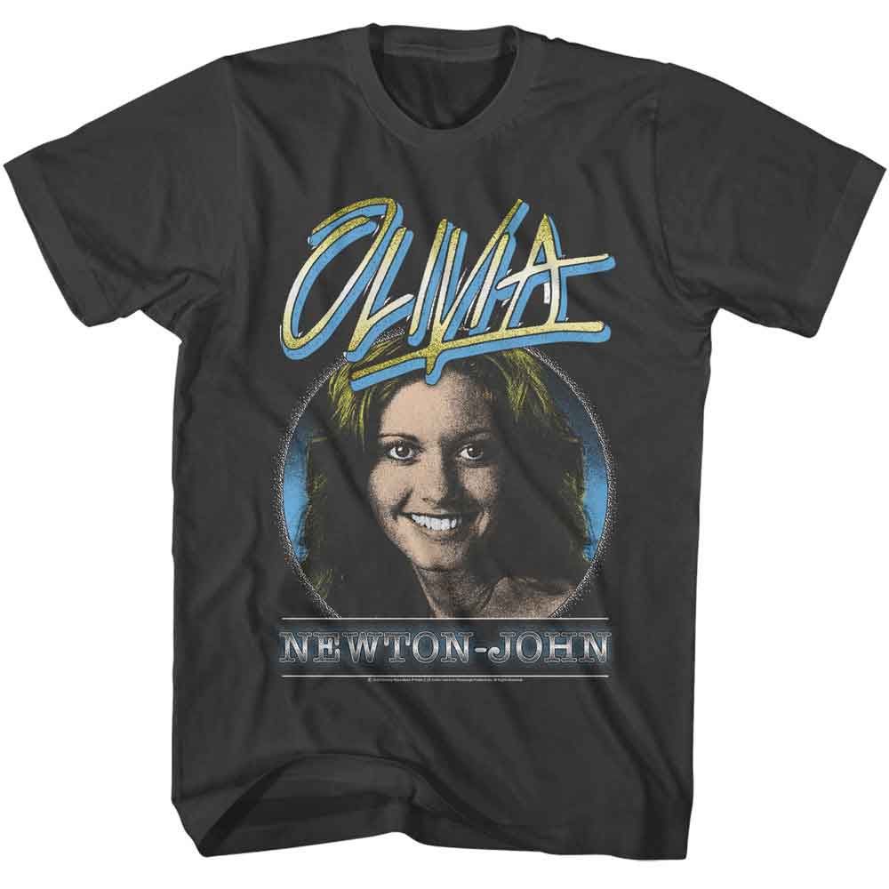 OLIVIA NEWTON JOHN Eye-Catching T-Shirt, PORTRAIT