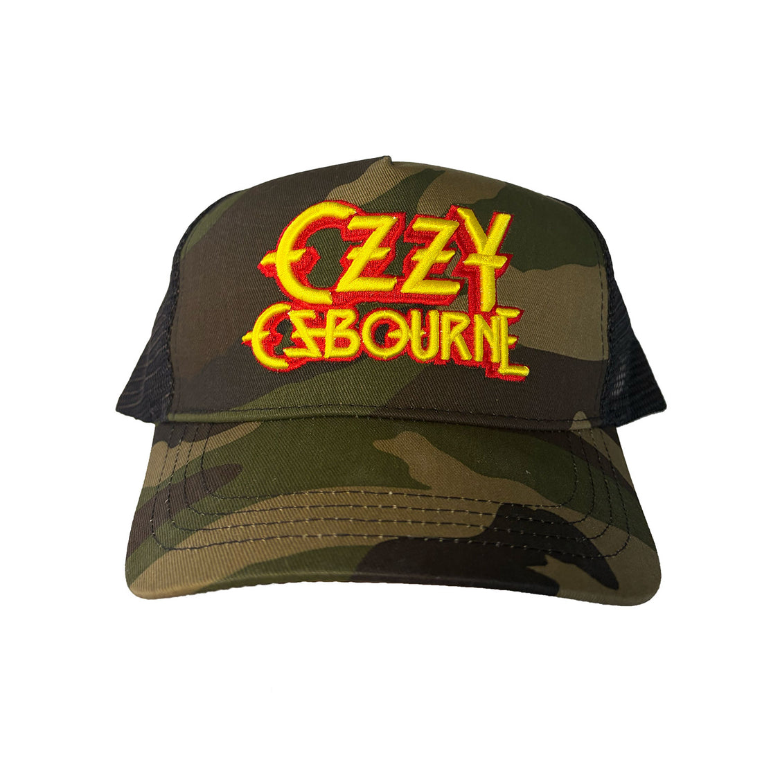 OZZY OSBOURNE Hat, Camo Logo