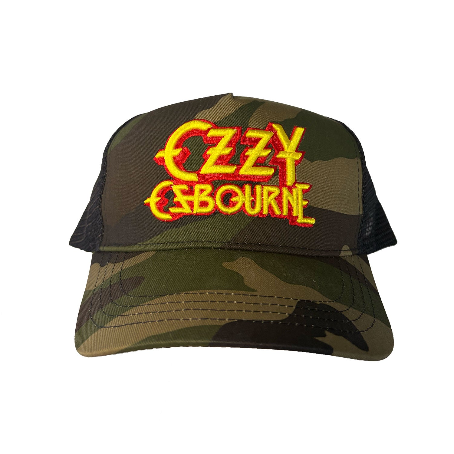 OZZY OSBOURNE Hat, Camo Logo