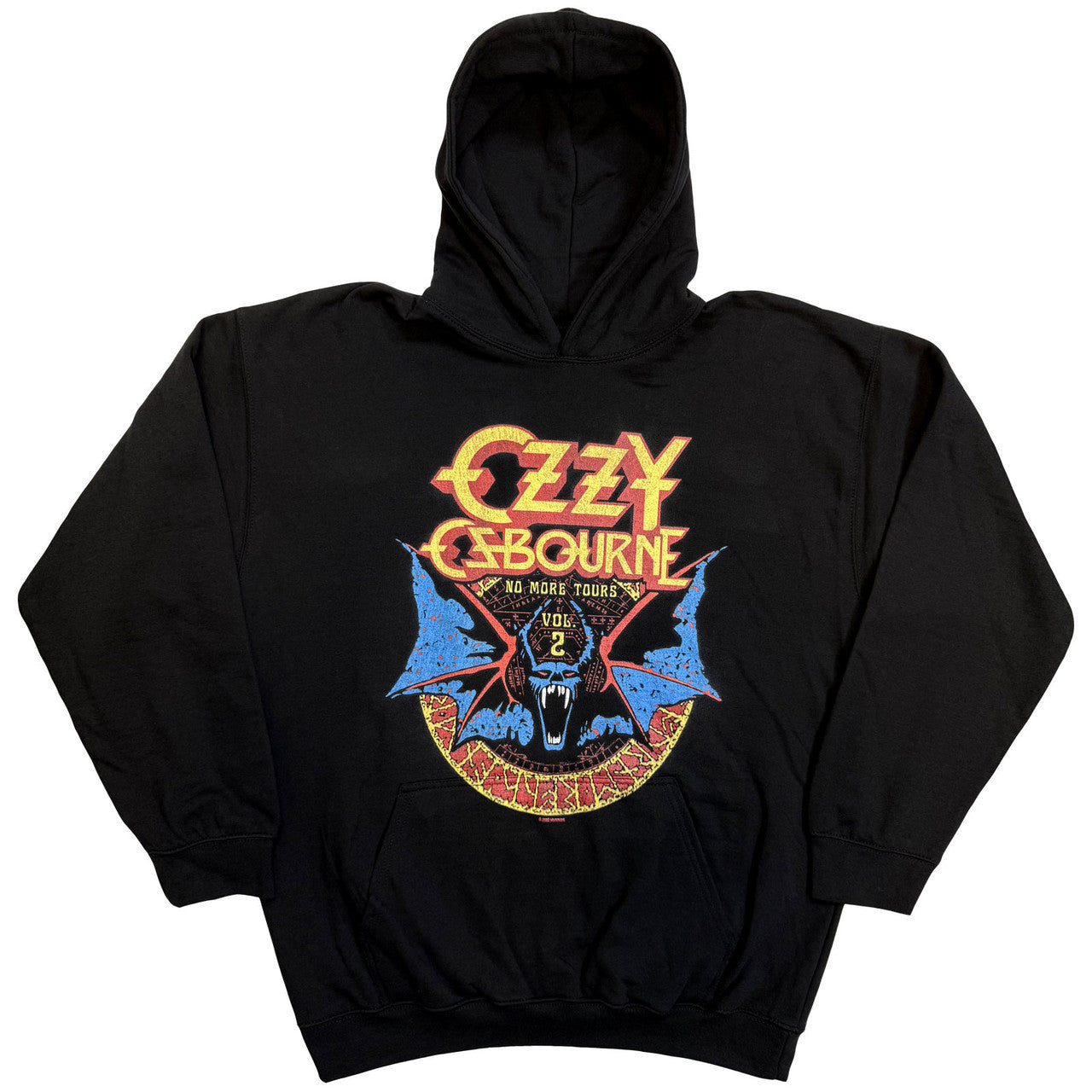 OZZY OSBOURNE Attractive Hoodie, Bat Circle