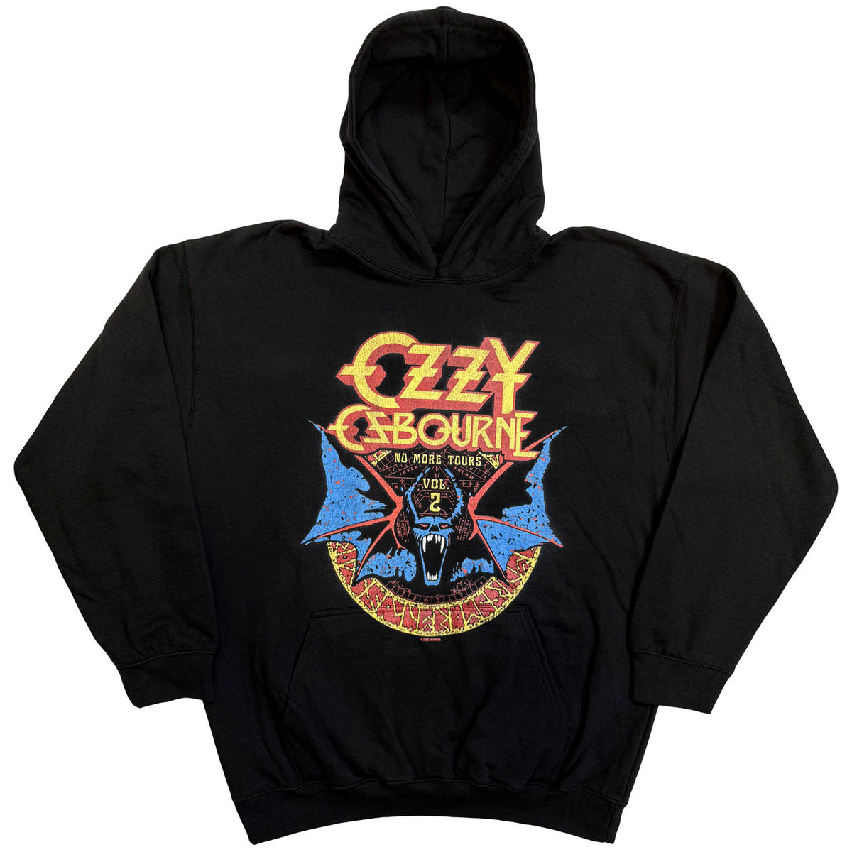 OZZY OSBOURNE Attractive Hoodie, Bat Circle